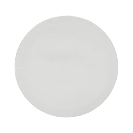 White Round Cotton Duck Canvas by Craft Smart